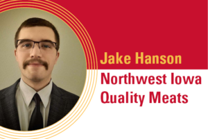 Jake Hanson of Northwest Iowa Quality Meats